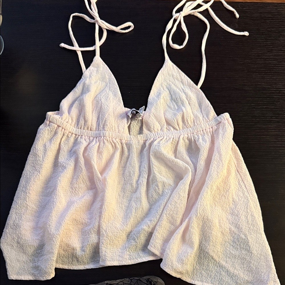 Princess Polly Cream Camisole Top